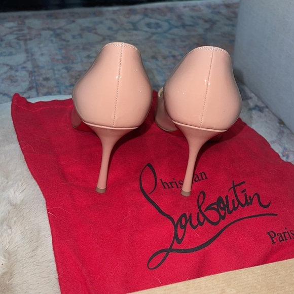 ‼️LOUBOUTIN “simple pump 70 nude patent”‼️ - Picture 6 of 6